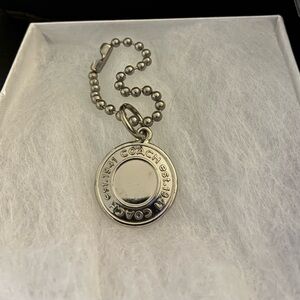 Coach Silver Hang Tag